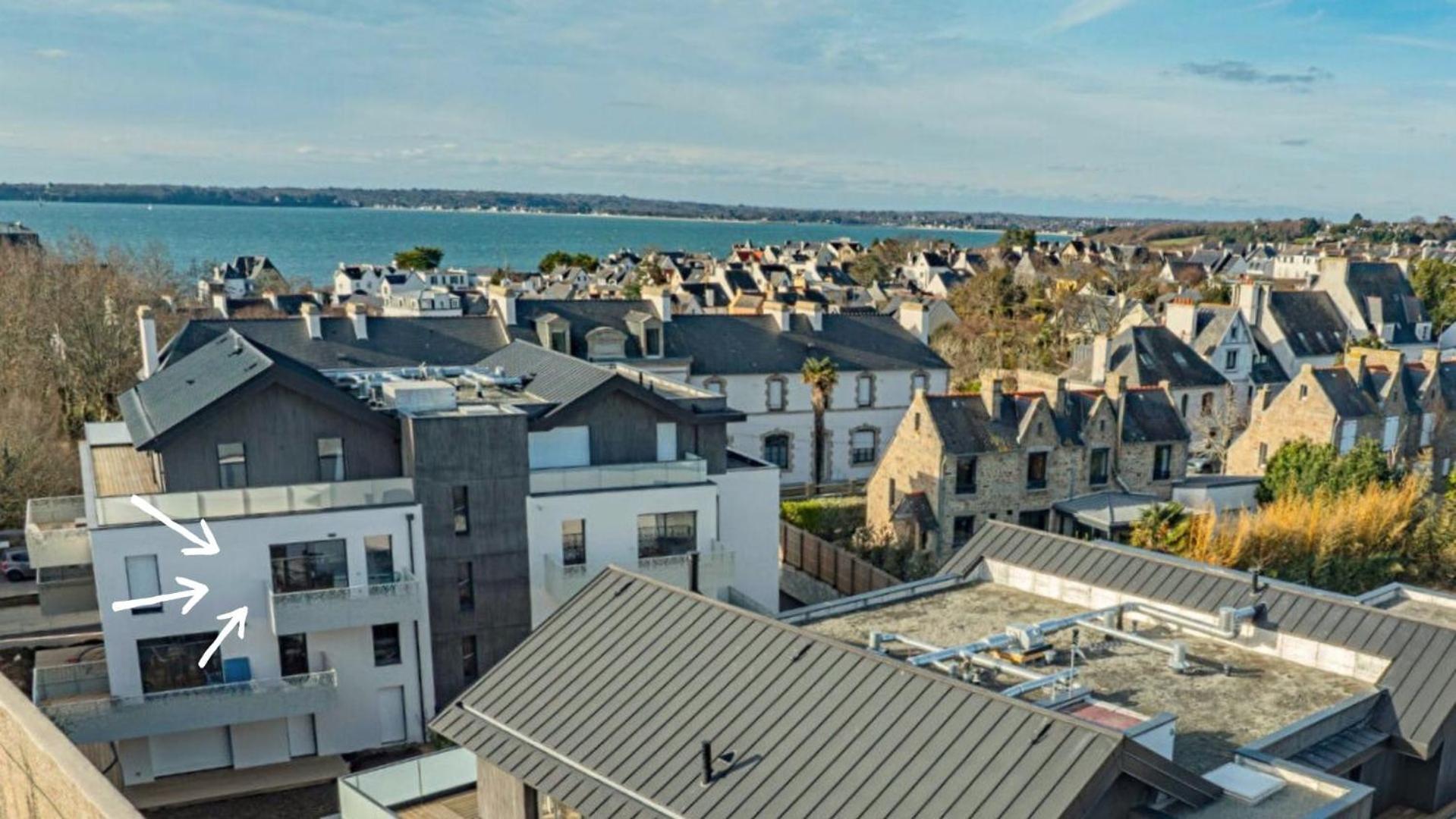 Les Reflets De Rivage Avec Garage Privatif - 350M Plage Concarneau Exterior photo